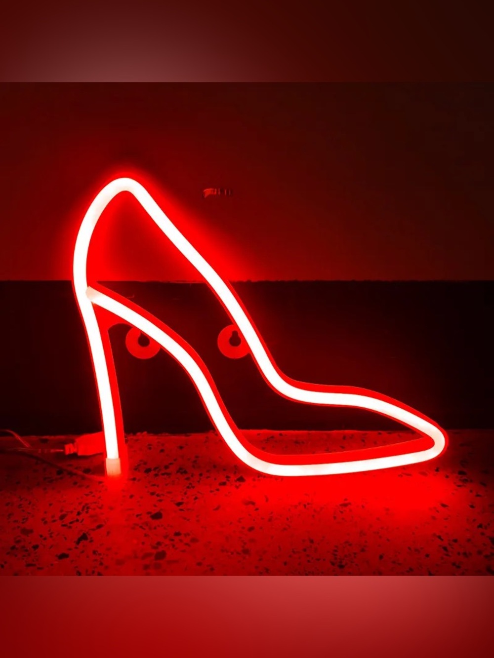 Red High Heel LED light